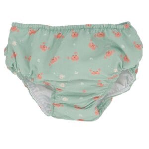 Bañador Pañal Volantes Crab Sage