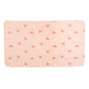 Toalla Playa Microfibra Crab Coral Personalizable