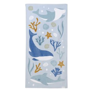 Toalla de playa Ocean Dreams azul Little Dutch