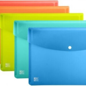 Paq/5 carpeta sobre plastico A3 cierre broche urban surtidos