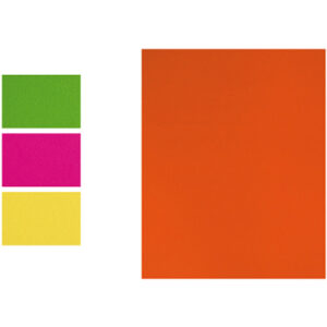 Lámina Goma Eva Fluorescente 40x60