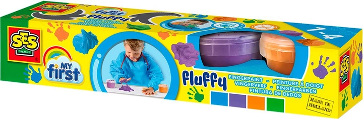 My first - Pintura de dedos Fluffy My first - Pintura de dedos Fluffy