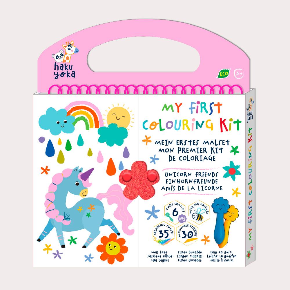 Mi primier kit para colorear - Amigos de los unicornios