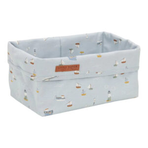 Cesta de almacenamiento grande Sailors Bay azul