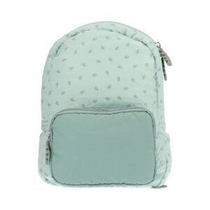 Mochila Infantil Acolchada Leaves Sage Personalizable