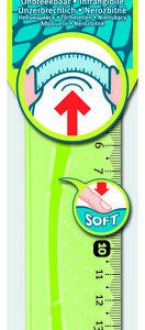 Regla plana Flex 20cm bolsa