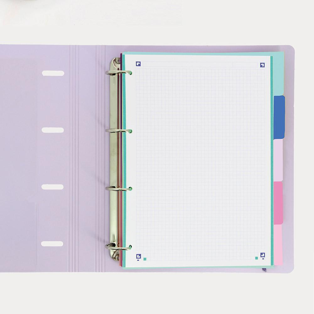 Separadores oxford colores pastel juego de 5 separadores