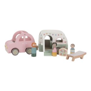 Set coche y caravana FSC Little Dutch