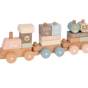 Tren de Nacimiento Personalizable Zoo Rosa