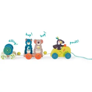 Arrastre trenecito de actividades Jungla - Moulin Roty