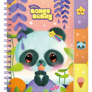 Bangoberry libreta pestañas Pally Panda
