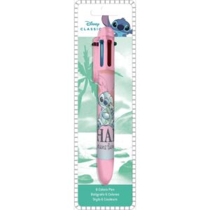 Boligrafo 6 colores Stitch