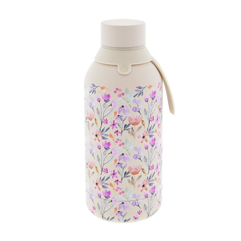 Botella acero inoxidable 500ml - Sand Wild Flower Botella acero inoxidable 500ml - Sand Wild Flower