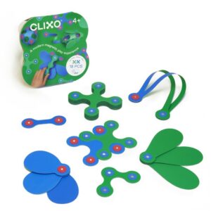 CLIXO Itsy Pack - Green + Blue