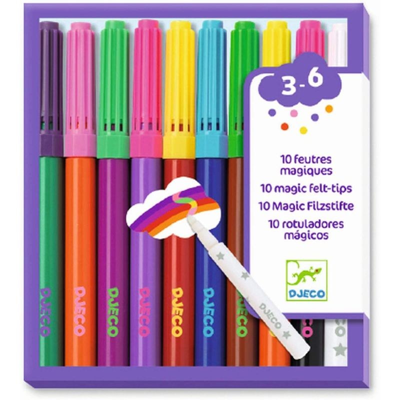 Colores para peques 10 Rotuladores mágicos Colores para peques 10 Rotuladores mágicos