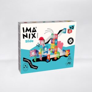 Construcción magnética tobogán 70 piezas Imanix