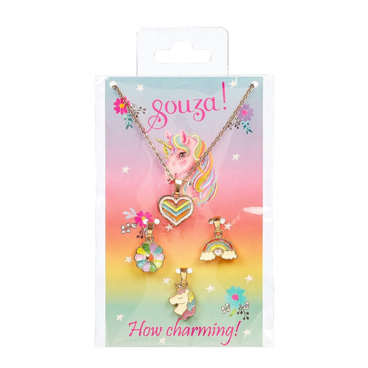 Giftpack Unicornio, collar + 3 charms – Souza Giftpack Unicornio, collar + 3 charms – Souza