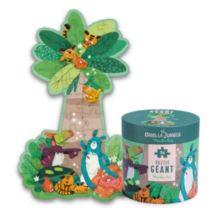 Puzzle gigante Palmera (36 piezas) Jungla - Moulin Roty