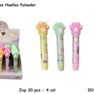 Col Cats - Gomas huellas pulsador