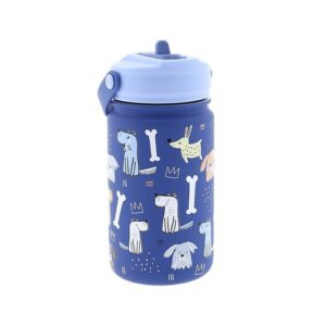Botella Termica con Tapón y pajita Mazarine Puppy