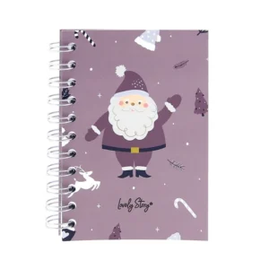 Libreta A6 con tapa blanda - Papá Noel