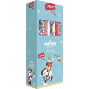 Rollos papel regalo 70x200 Mickey&Friends Navidad