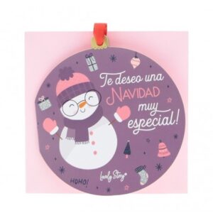 Tarjeta de felicitación - ¡Te deseo una Navidad muy especial!