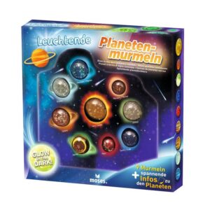 Canicas de planetas brillantes