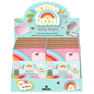 Notas adhesivas lovely planet