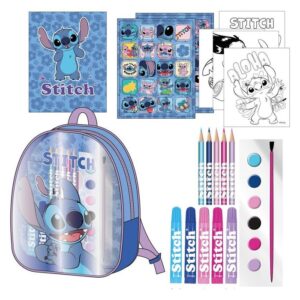 Set de actividades en mochila Stitch