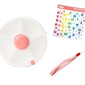 Caja de Almuerzo Snack Spinner Flip con Correa y Pegatinas – Varios Colores