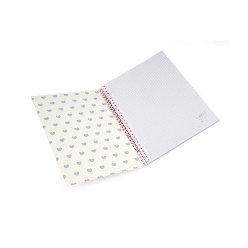 Cuaderno Coolpack B5 – 100 Hojas Cuadrícula 5x5 Diseño Rosa Stitch 2 Cuaderno Coolpack B5 – 100 Hojas Cuadrícula 5x5 Diseño Rosa Stitch