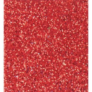 Lamina goma eva 60X90 rojo efecto purpurina