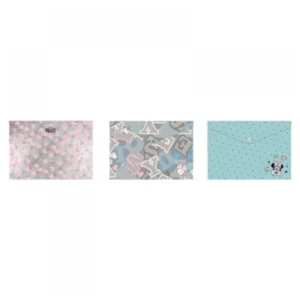 Sobre con Broche A4 Minnie Mouse – Organización Segura y Estilo Disney