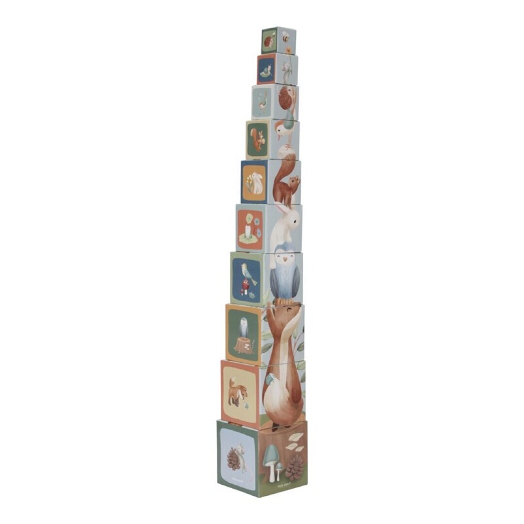 Bloques Apilables Forest Friends FSC – Little Dutch (Aprende a Contar y ...