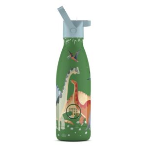 Botella Térmica Infantil Era Jurásica 350 ml – Cool Bottles 🦖 Hidratación divertida y segura para los más pequeños