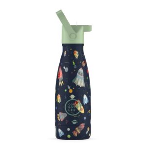 Botella Térmica Infantil Space Rockets 260 ml – Cool Bottles 🚀 Hidratación espacial para los pequeños astronautas