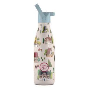 Botella Térmica Infantil Tudor Village 350 ml – Cool Bottles 🏰 Hidratación con encanto medieval para los más pequeños