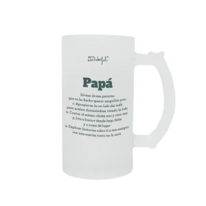 Jarra de Cerveza “Definición de Papá” – Mr. Wonderful