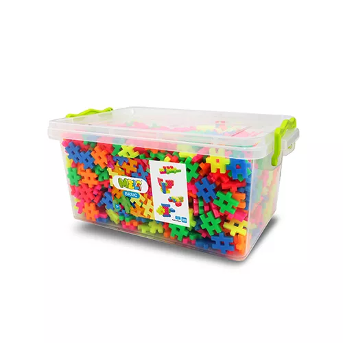 Meli Basic Neon EDU 1200 piezas – Construcción a Gran Escala para Aprender Jugando Meli Basic Neon EDU 1200 piezas – Construcción a Gran Escala para Aprender Jugando