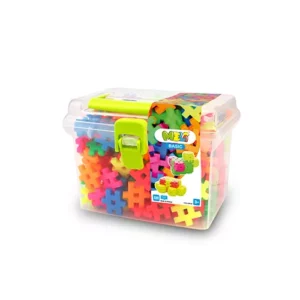 Meli Basic Neon Travel Box 250 piezas – Creatividad Ilimitada en Cualquier Lugar