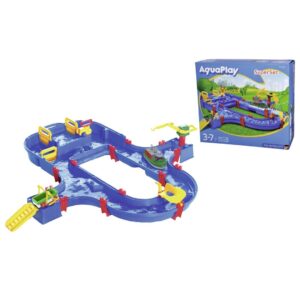 AquaPlay SuperSet Waterway – Circuito de Agua Interactivo – AquaPlay – Juego de Construcción Acuática desde 3 Años – IndyaEduOcio