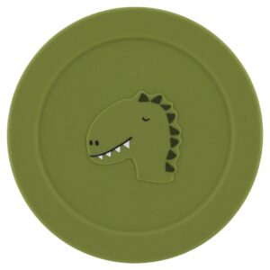 Bote de Silicona para Snacks con Tapa Mr. Dino de Trixie – Flexible, Antiderrames y Perfecto para Llevar Meriendas
