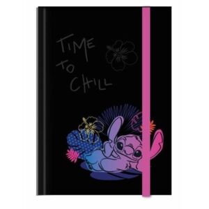 Carpeta A4 con Solapas y Gomas Stitch Black de Coolpack – Elegante, Segura y con Diseño Disney