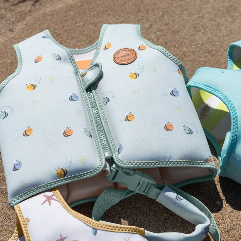 Chaleco Flotador de Aprendizaje Bee Happy – Seguridad, Comodidad y Diversión en el Agua 2