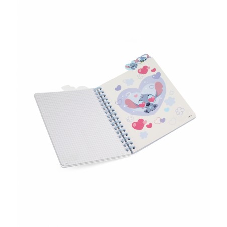 Cuaderno A5 con Espiral Stitch Black – 100 Hojas Cuadriculadas, Tapa Dura y Estilo Disney Moderno 3 Cuaderno A5 con Espiral Stitch Black – 100 Hojas Cuadriculadas, Tapa Dura y Estilo Disney Moderno