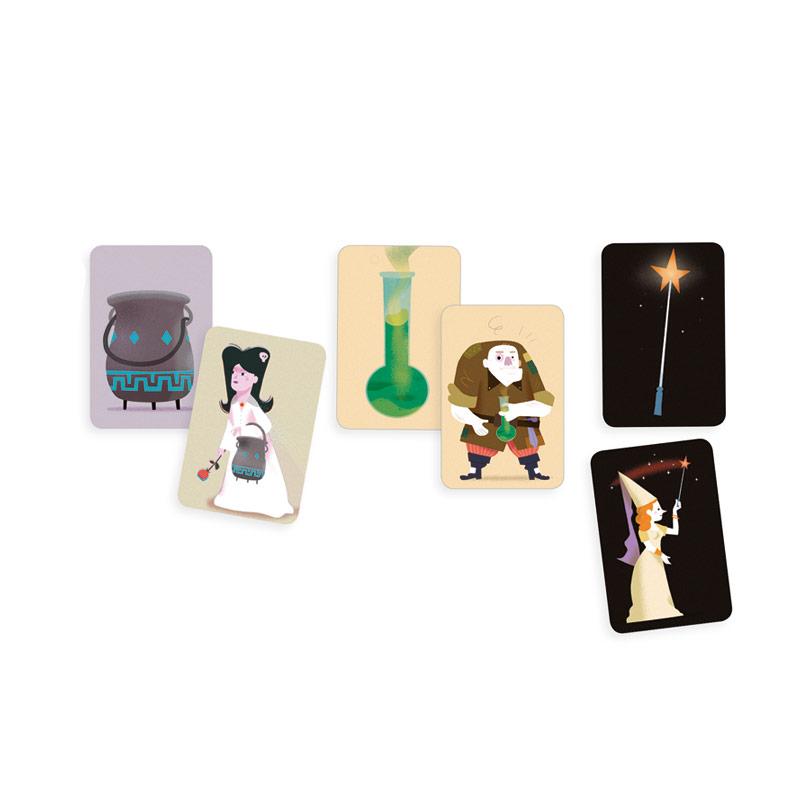 Juego de cartas Magic School de Djeco – ¡Conviértete en un gran mago cooperando con tus amigos! 2 Juego de cartas Magic School de Djeco – ¡Conviértete en un gran mago cooperando con tus amigos!
