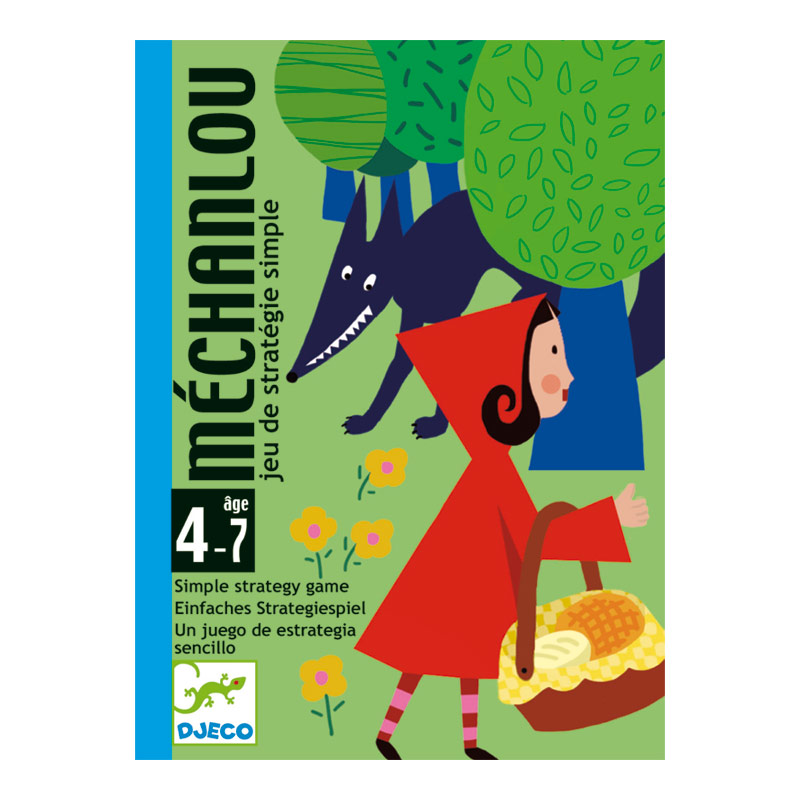 Juego de cartas Méchanlou de Djeco – Revive el cuento de Caperucita Roja con estrategia y diversión Juego de cartas Méchanlou de Djeco – Revive el cuento de Caperucita Roja con estrategia y diversión