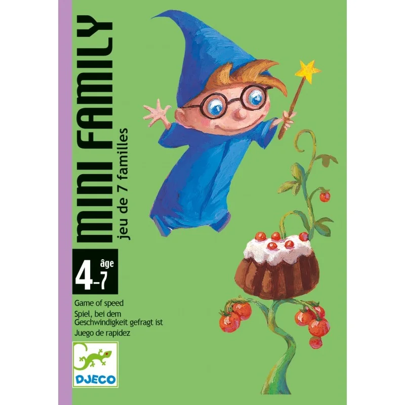 Juego de cartas Mini Family de Djeco – Diversión clásica para los más pequeños Juego de cartas Mini Family de Djeco – Diversión clásica para los más pequeños