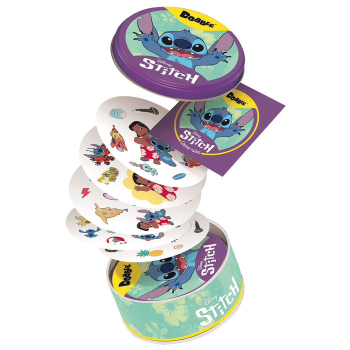 Juego de cartas dobble Disney Stitch2